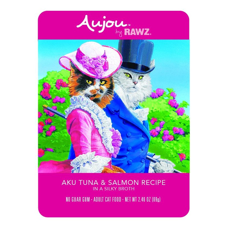 RAWZ Aujou Aku Tuna & Salmon Wet Cat Food