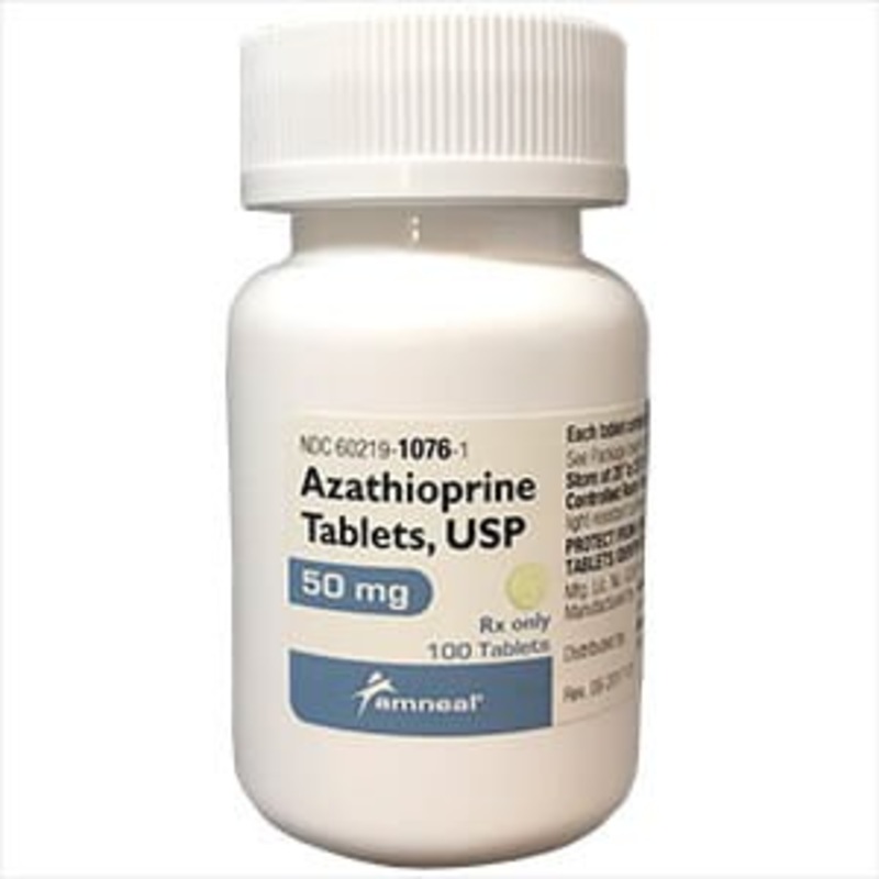 Rx Azathioprine (Generic) Tablets for Dogs & Cats, 50mg x 100 Tablets