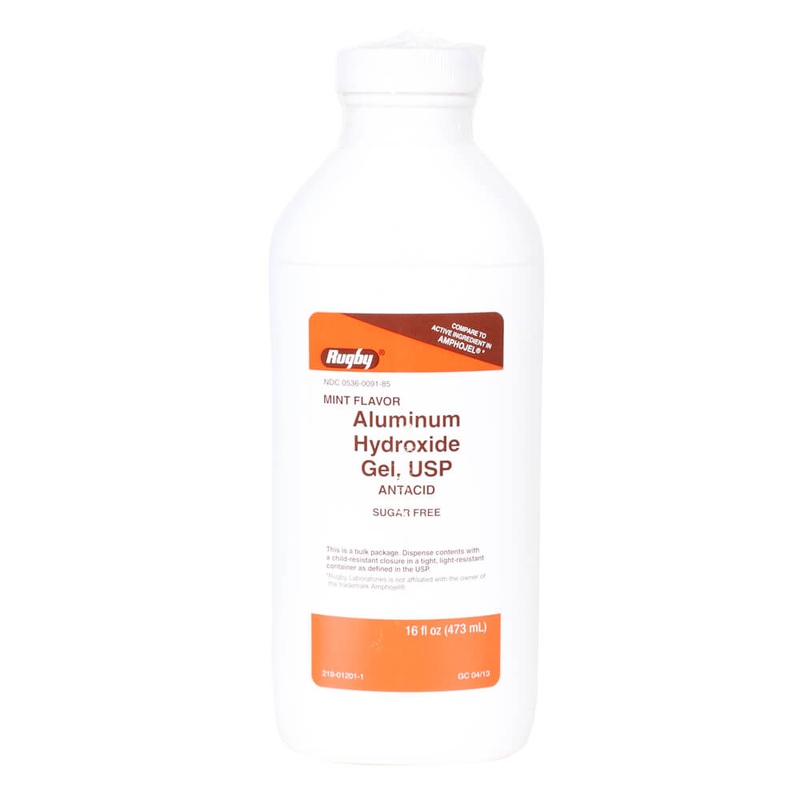 Rx Aluminum Hydroxide (Generic) Gel for Dogs & Cats, Mint Flavor