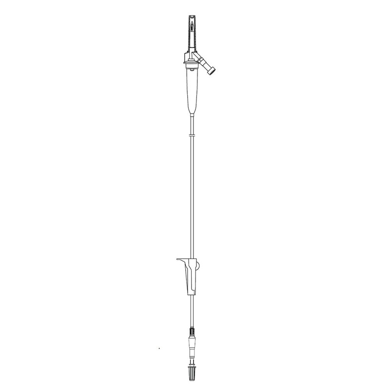 Rx Primary I.V. Set,  73",  15 Drip Set