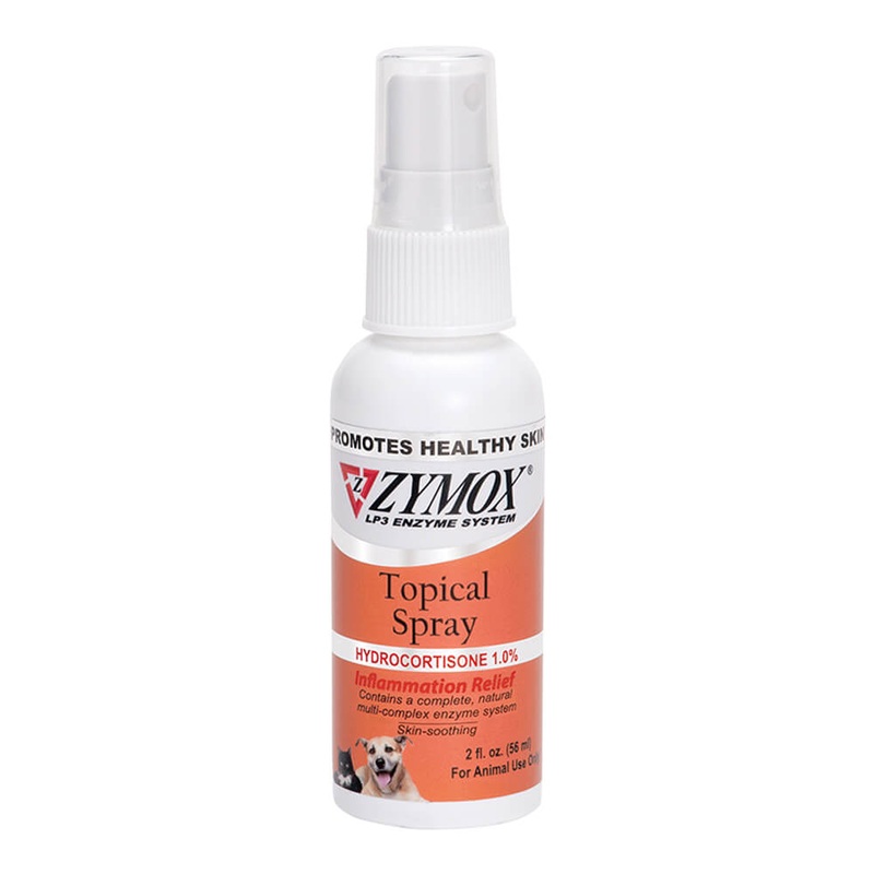 Zymox Topical Spray with 1% Hydrocortisone, 2 oz