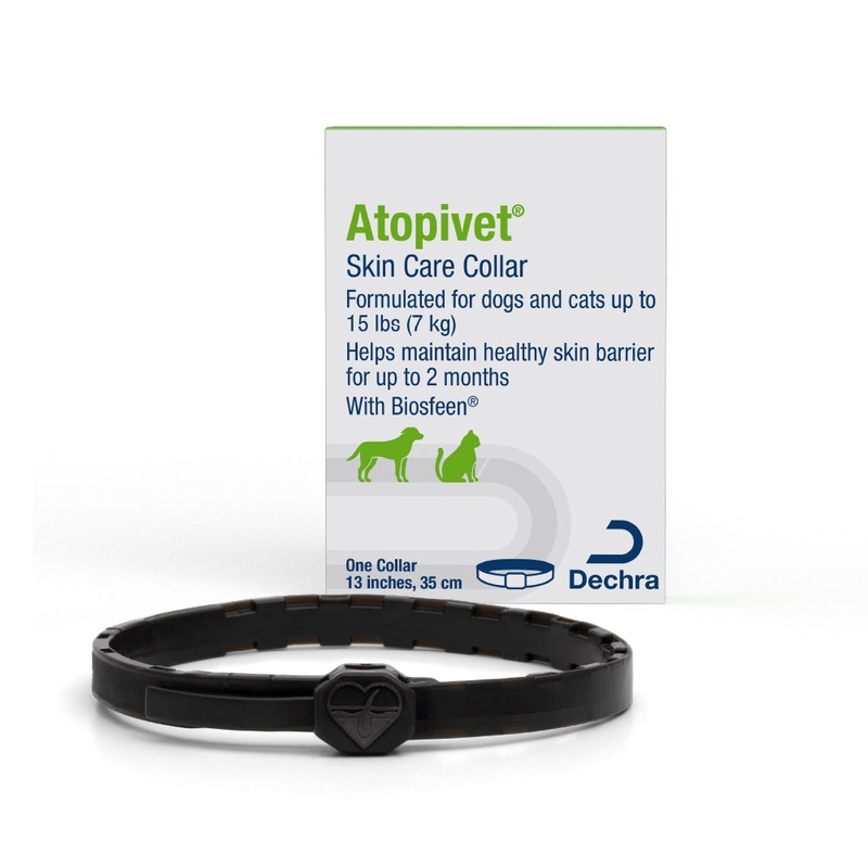 Atopivet Skin Care Collar, 13" Collar, Under 22lbs