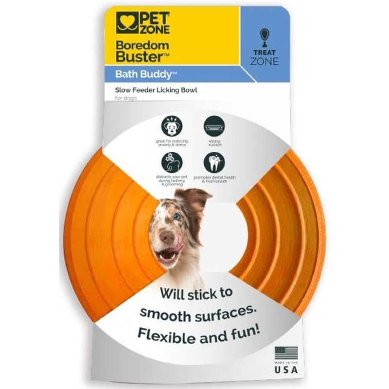Boredom Busterz Bath Buddy - Suction Cup Pet Bathing Assistant Tool