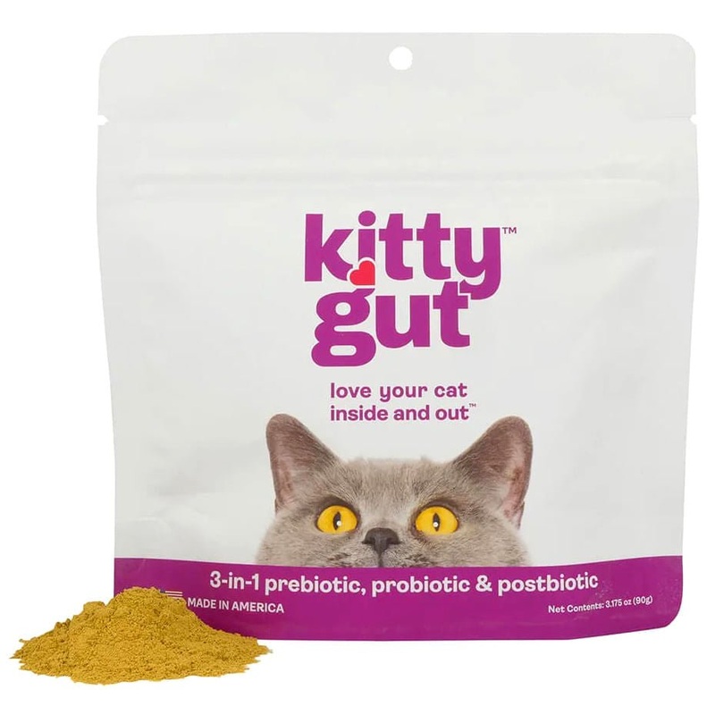 Kitty Gut 3-in-1 Pre + Pro + Postbiotic Supplement for Cats
