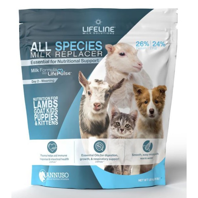 LIFELINE All-Species 26:24 Milk Replacer