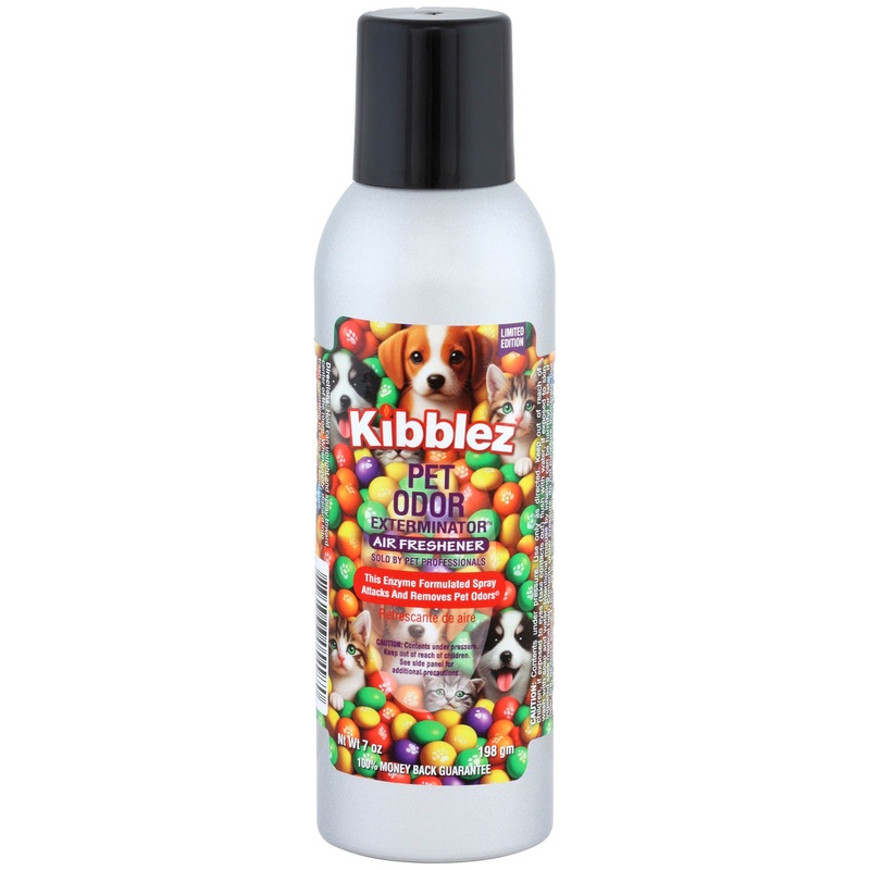 Pet Odor Exterminator Air Freshener Spray, Kibblez, 7 oz