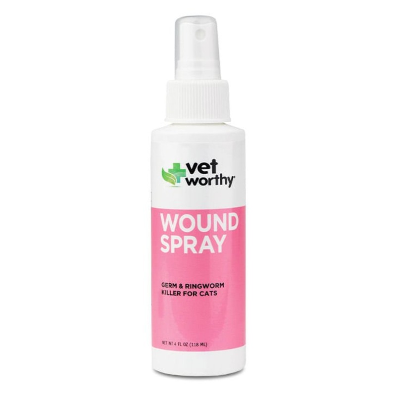 Vet Worthy Wound Spray for Cats, 4 oz