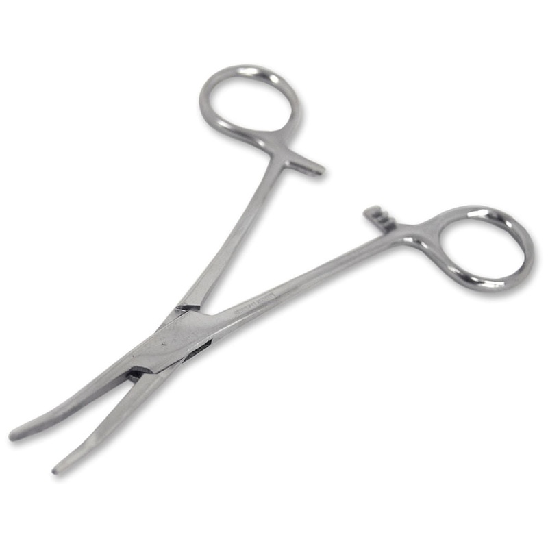 Kelly Forceps, Curved, 5 1/2"