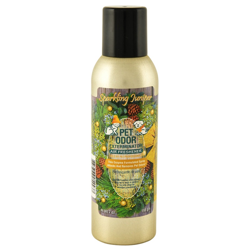 Pet Odor Exterminator Spray, Sparkling Juniper, 7 oz
