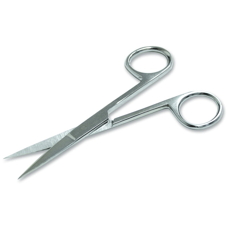 Straight Operating Room Scissors, Sharp/Sharp, 4.5"
