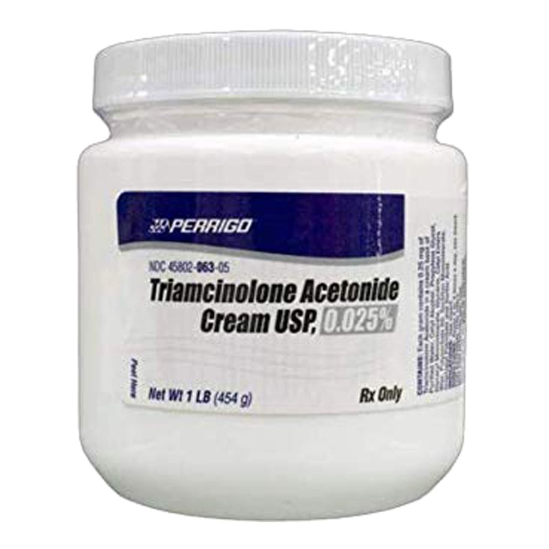 Rx 0.025% Triamcinolone Cream, 1 lb Tub