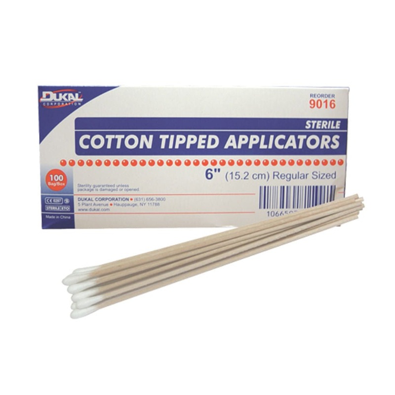 6" Cotton Tipped Applicators, 100 ct