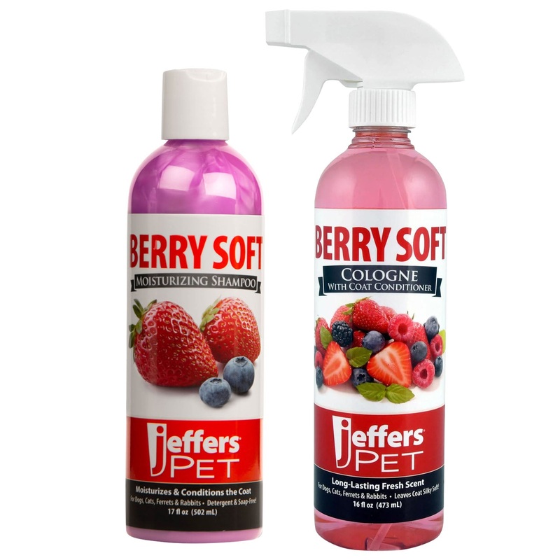 Jeffers Berry Soft Pet Shampoo & Cologne, 2 Piece Kit