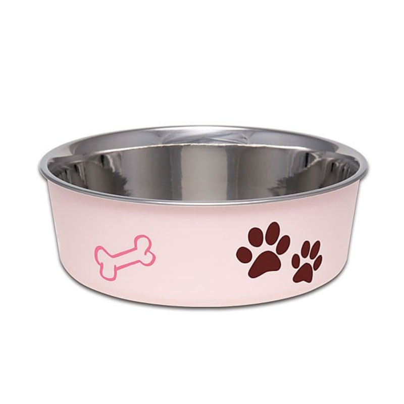 Loving Pets Bella Dog Bowls, Stainless Steel