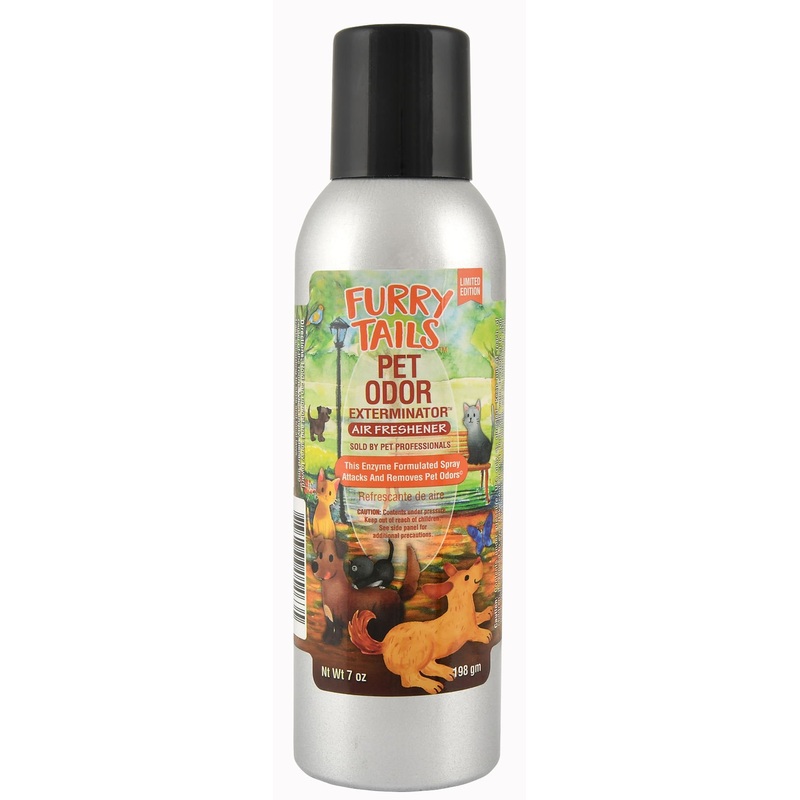 Pet Odor Exterminator Air Freshener Spray, Furry Tails, 7 oz