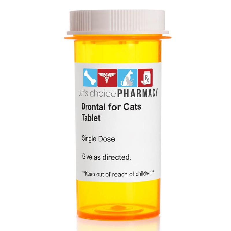 Rx Drontal Tablet for Cats, 1 Tablet