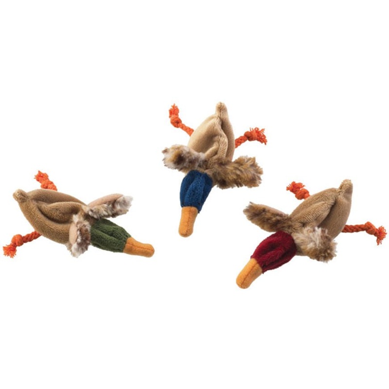 Skinneeez Ducks Cat Toy, 6"