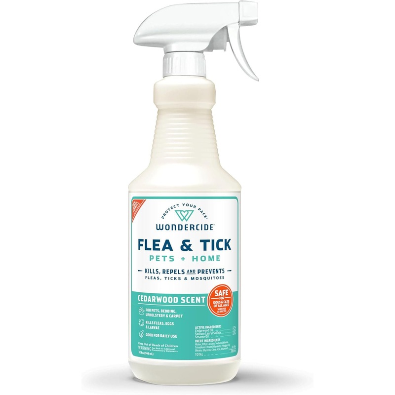 Wondercide Flea, Tick & Mosquito Control Spray for Pets + Home