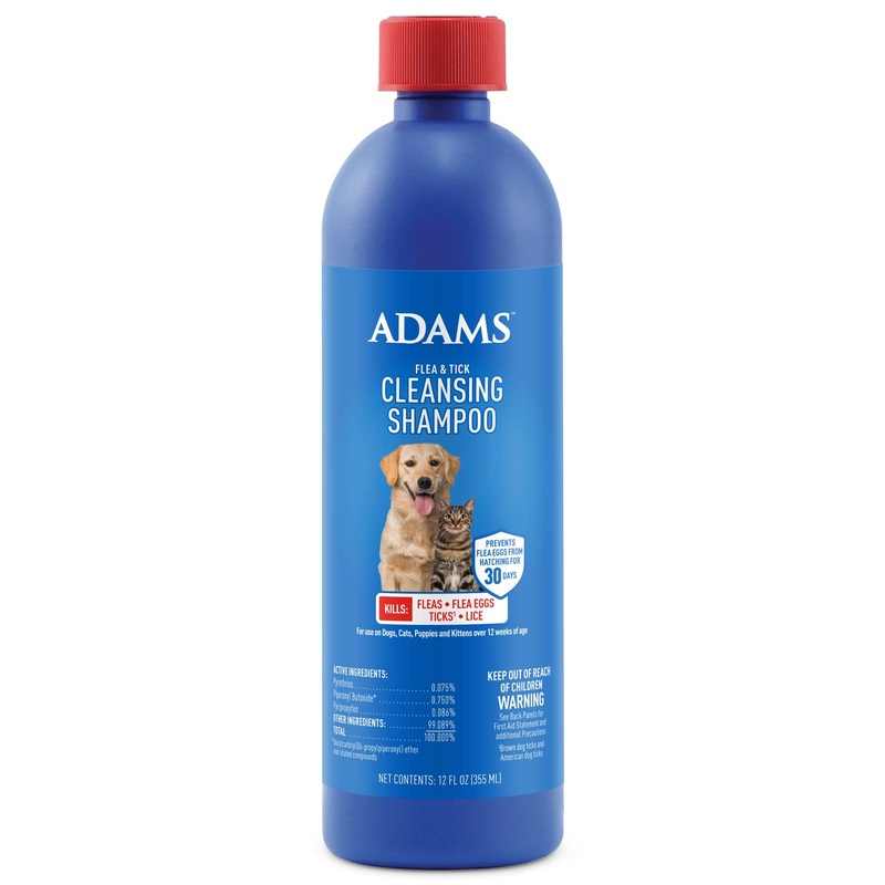 Adams Flea & Tick Cleansing Shampoo