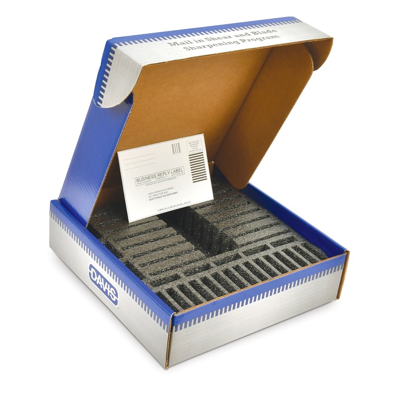Davis Blade Shipping Box with Prepaid Label