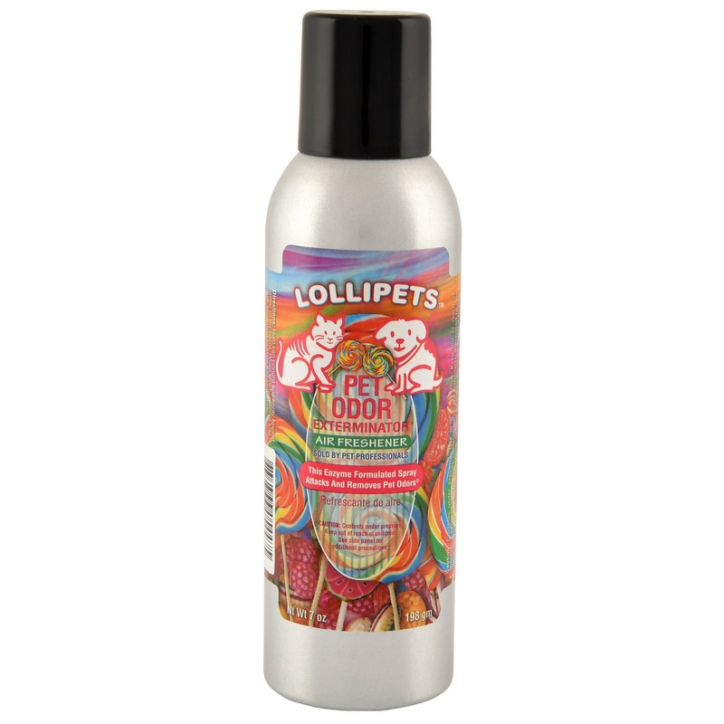 Pet Odor Exterminator Air Freshener Spray, Lollipets, 7 oz