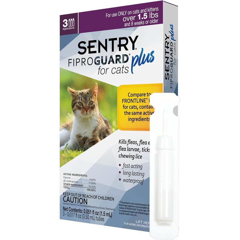Sentry Fiproguard Plus for Cats