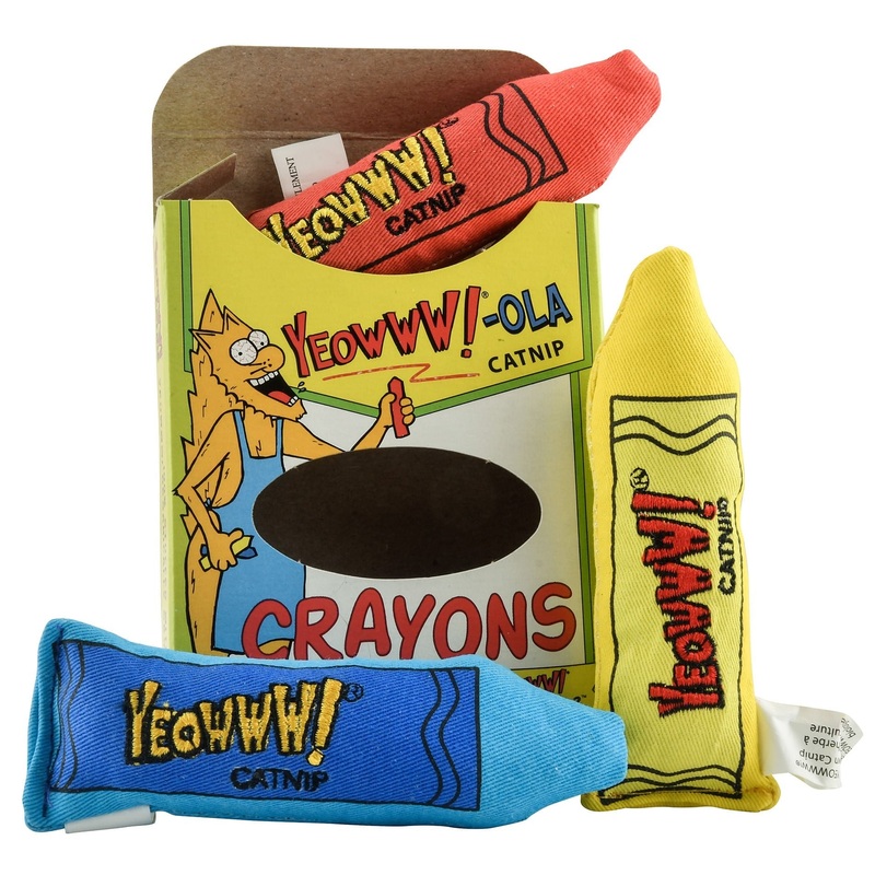 Yeowww!-ola Catnip Crayons