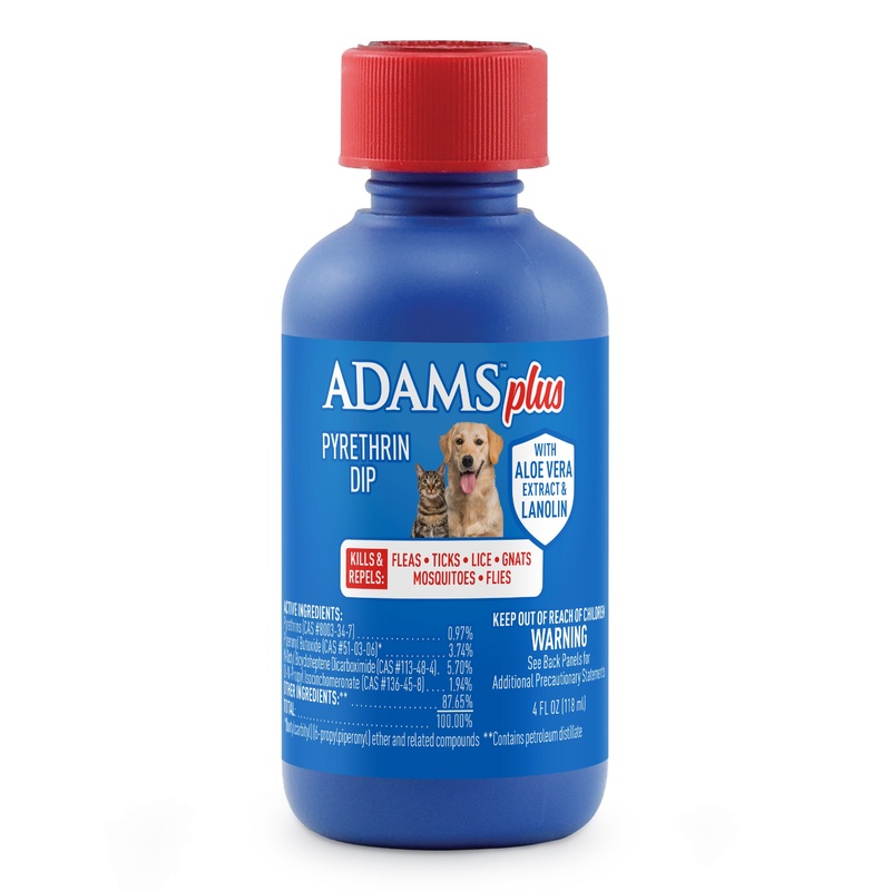 Adams Plus Pyrethrin Dip, 4 oz