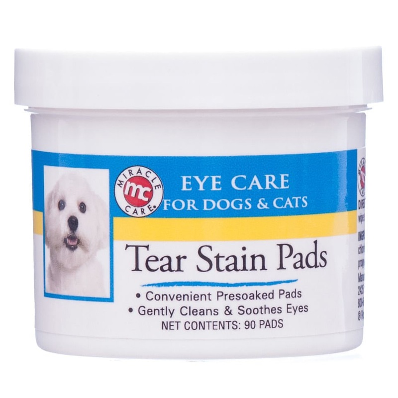 Dog Tear Stain Remover Pads, 90 ct