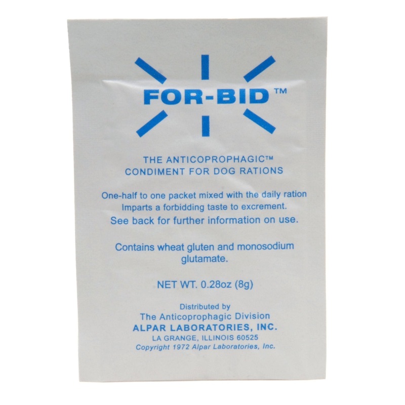 For-bid Anticoprophagic Stool Eating Deterrent for Dogs, 8 g