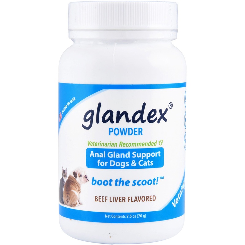 Glandex Powder for Dogs and Cats, Beef Liver Flavor
