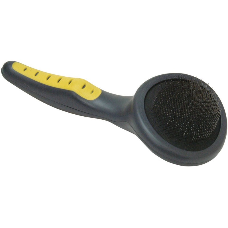GripSoft Slicker Brush for All Breeds & Coat Types