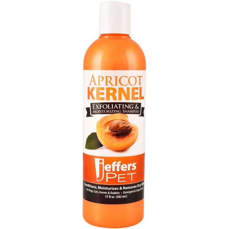 Jeffers Apricot Kernel Exfoliating & Moisturizing Pet Shampoo