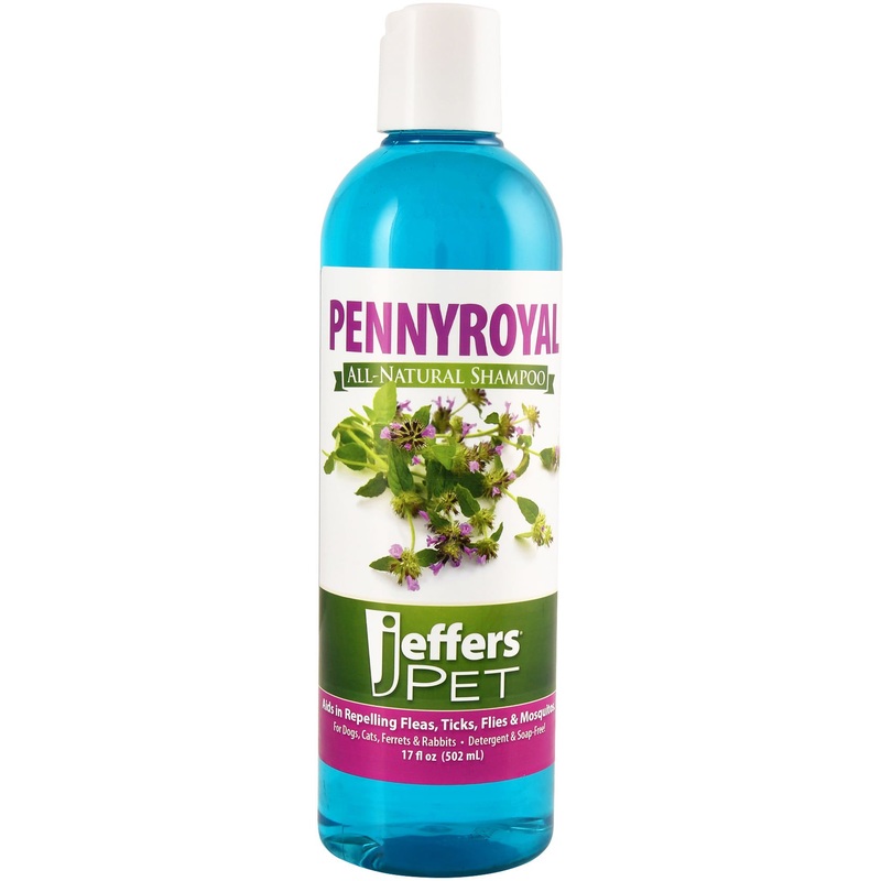 Jeffers Pennyroyal Natural Shampoo for Dogs and Cats