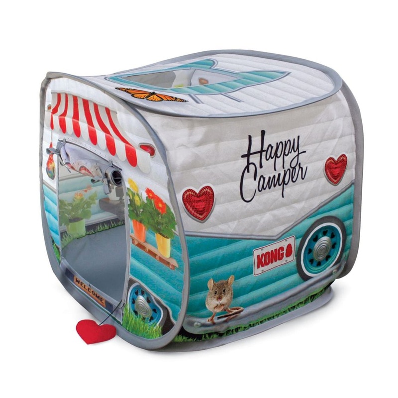 KONG PlaySpaces Pop-Up Camper Toy for Cats