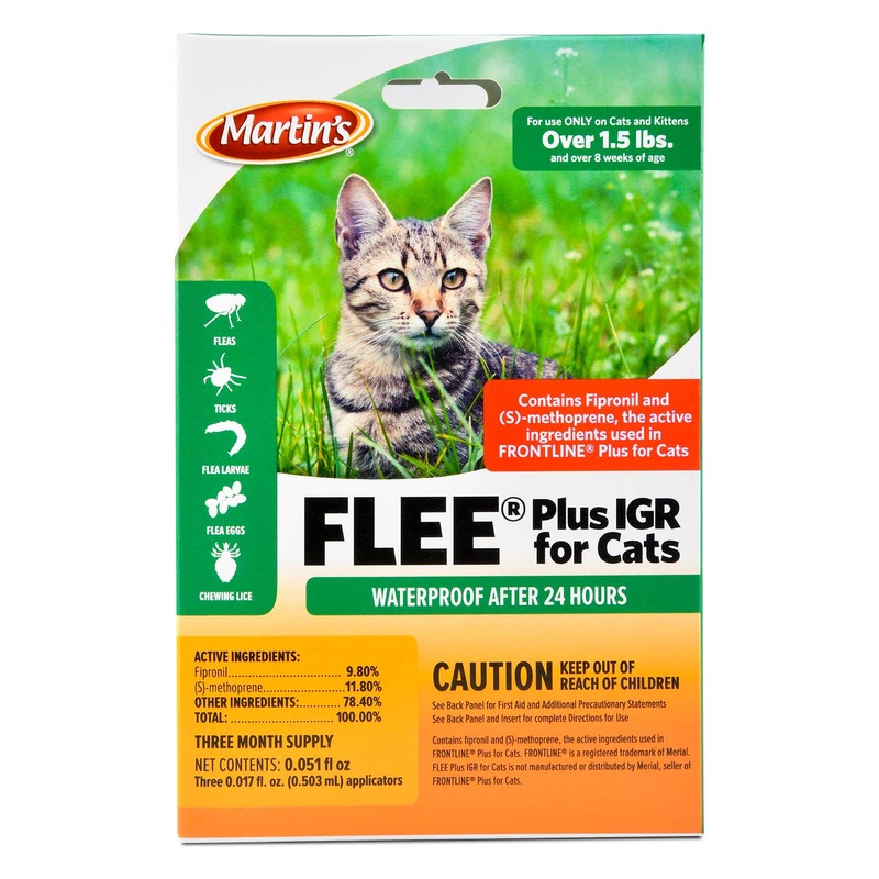 Martin's Flee Plus IGR for Cats