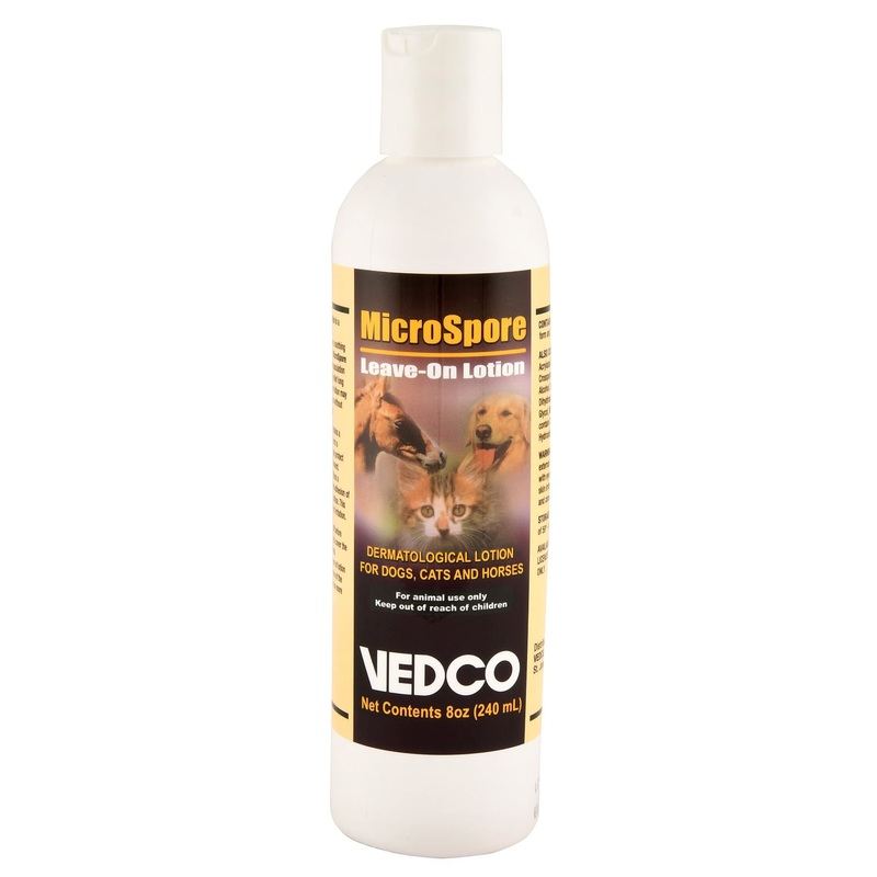 MicroSpore Leave-On Dermatological Lotion for Dogs, Cats, & Horses