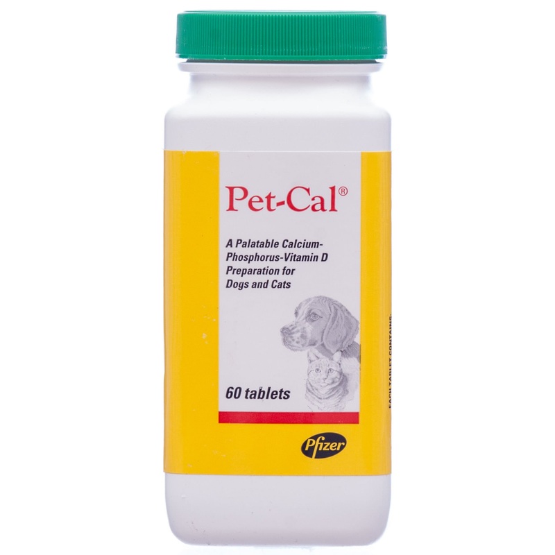 Pet-Cal Tablets, 60 ct