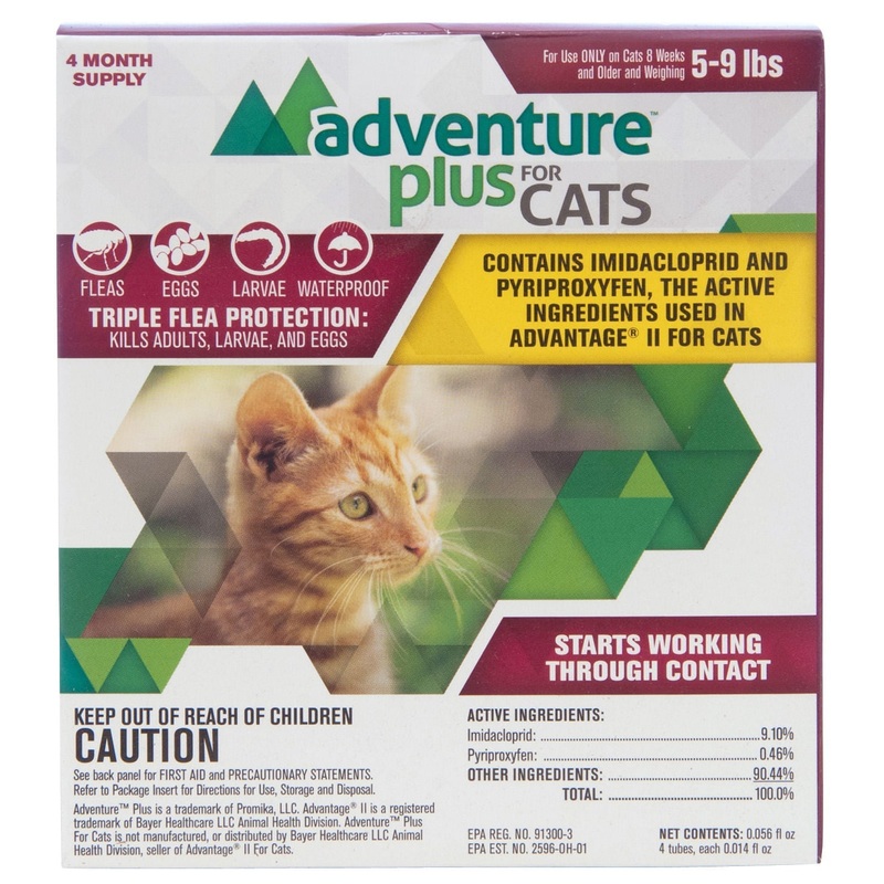 Adventure Plus for Cats, 4-pack
