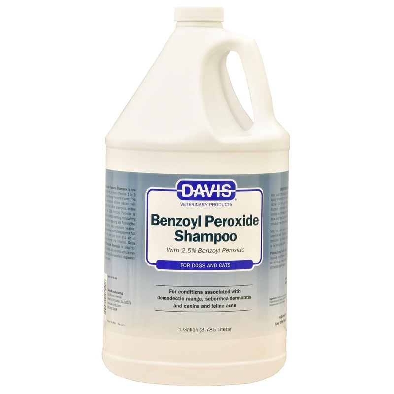 Davis Benzoyl Peroxide Pet Shampoo