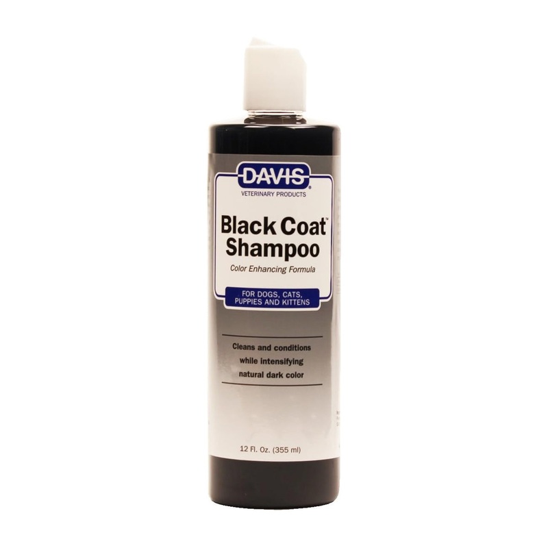 Davis Black Coat Shampoo for Dogs, Cats & Horses