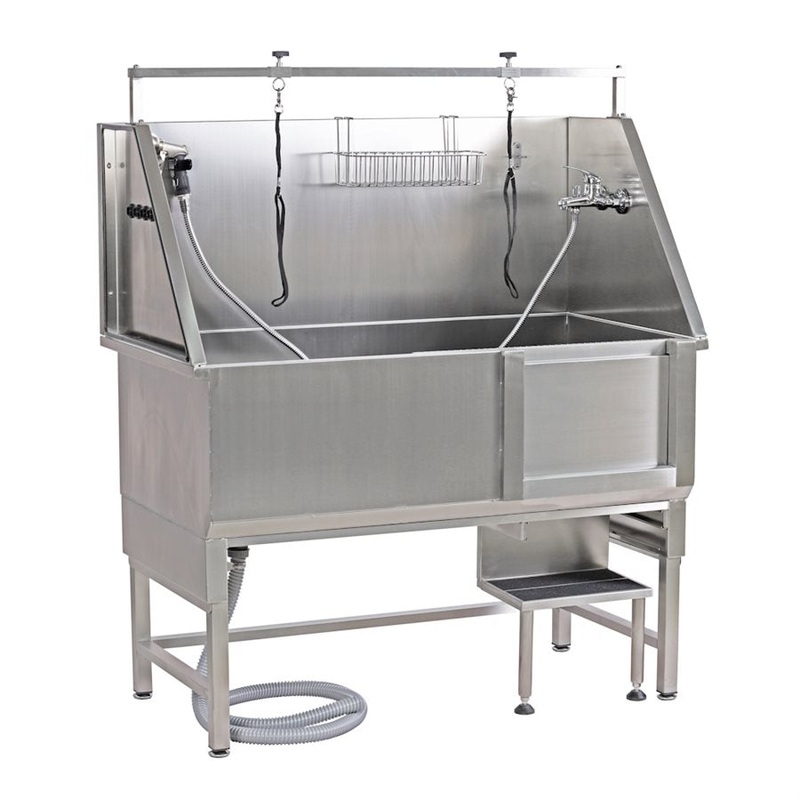 Davis Professional Stainless Steel Bathing Tub for Dogs