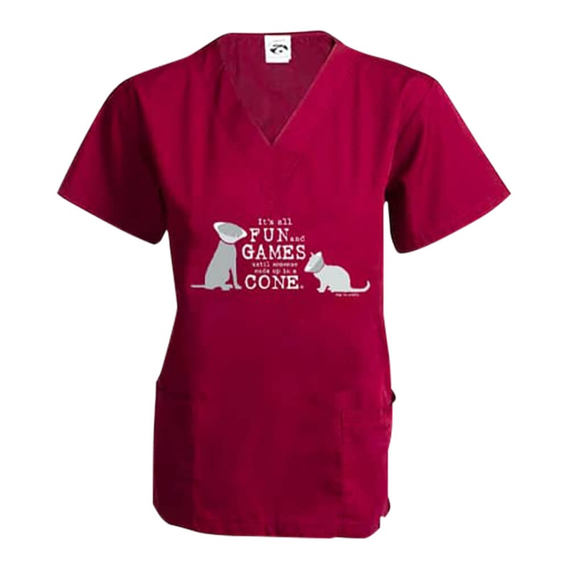 Dog is Good Scrub Tops