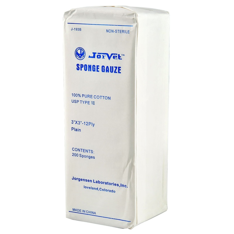Gauze Dressing Sponges, 200 Pack