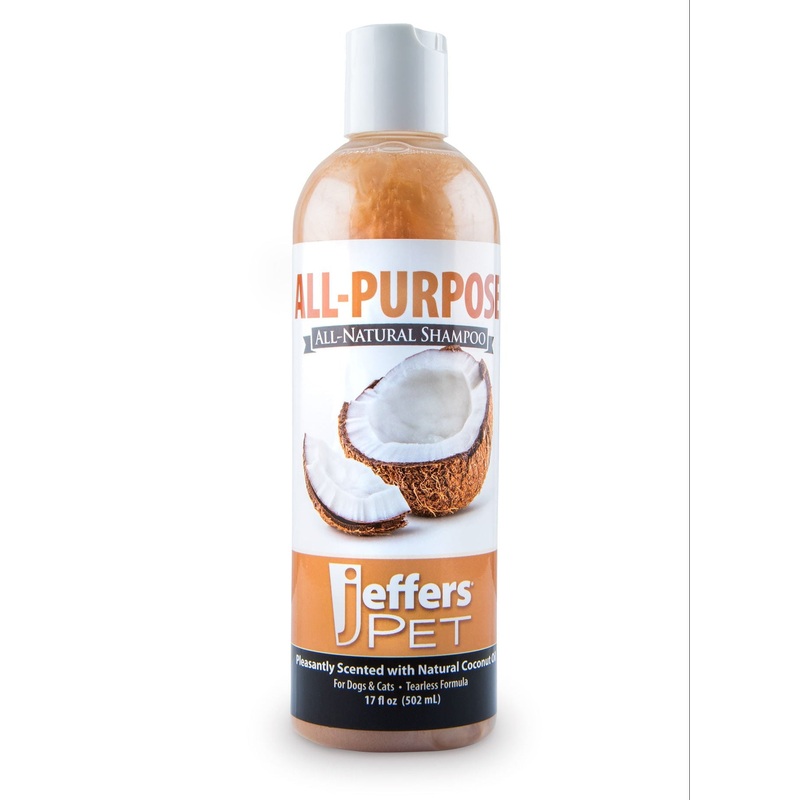 Jeffers All-Purpose Coconut Oil Shampoo for Dogs & Cats