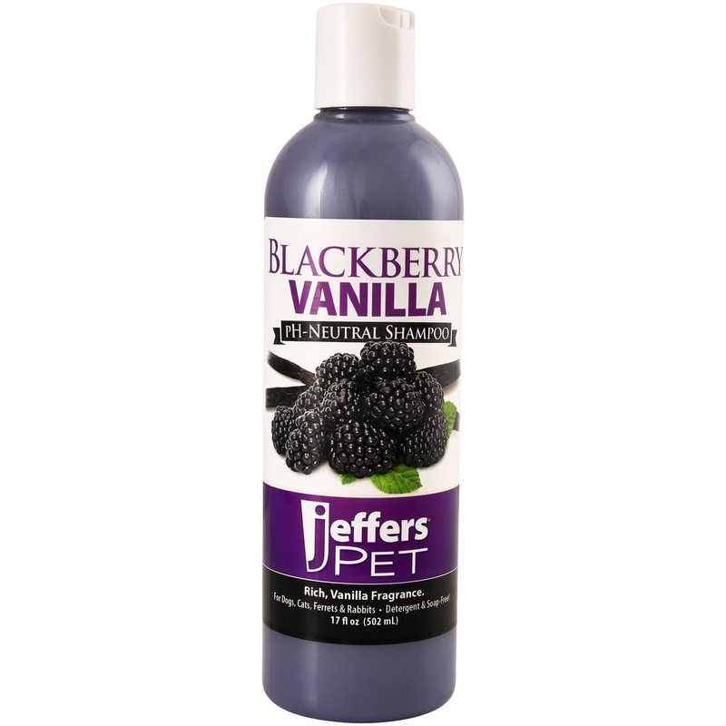 Jeffers Blackberry Vanilla pH-Neutral Pet Shampoo