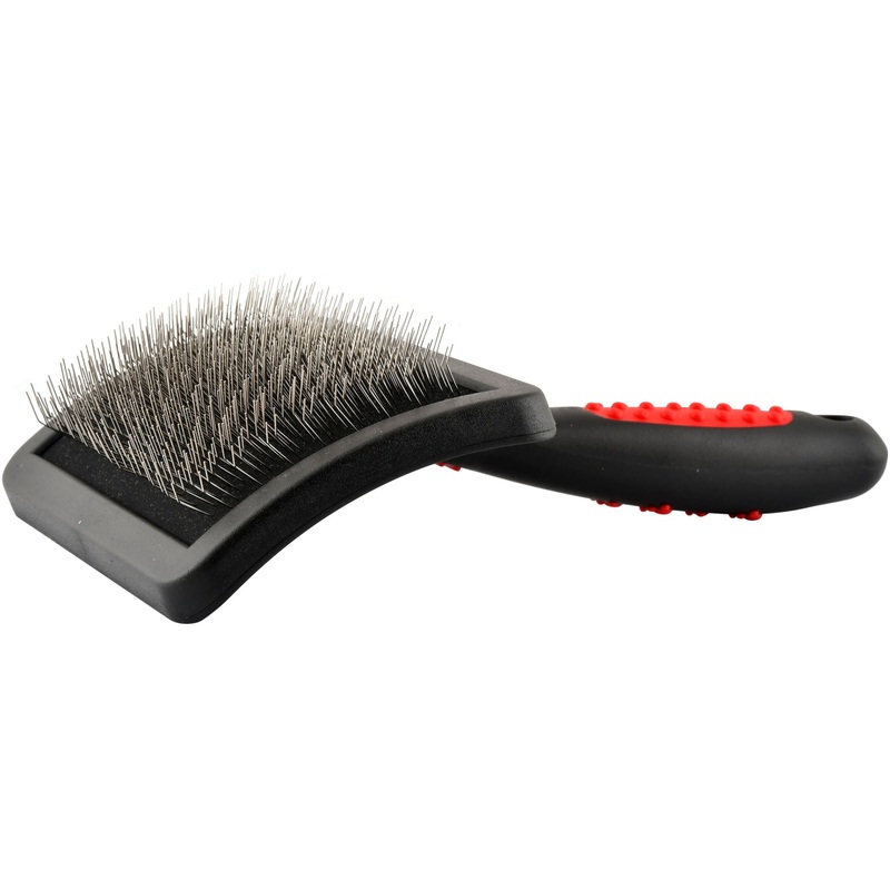 Jeffers Soft Pin Universal Slicker Brush for Dogs & Cats