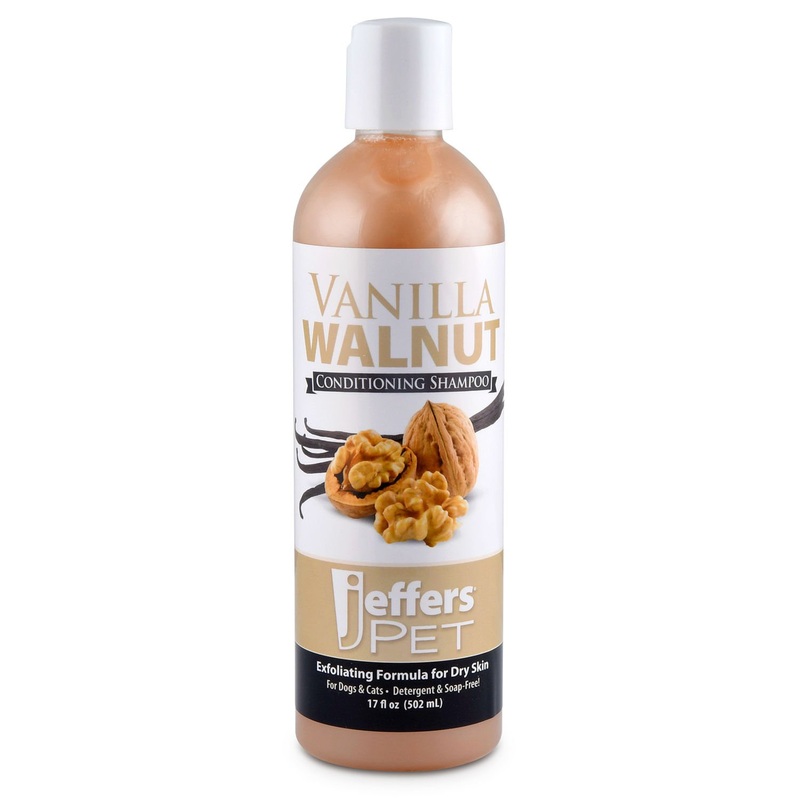 Jeffers Vanilla Walnut Conditioning Pet Shampoo