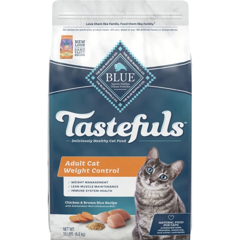 Blue Buffalo Weight Control Chicken & Brown Rice Recipe Adult Dry Cat Food