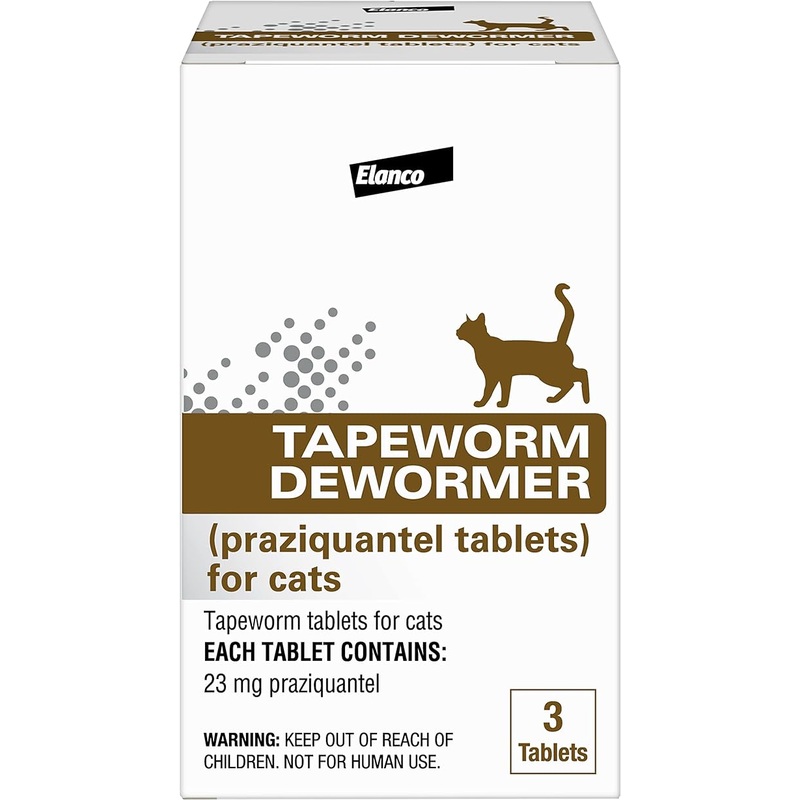 Elanco Tapeworm Cat Dewormer, 3 tablets